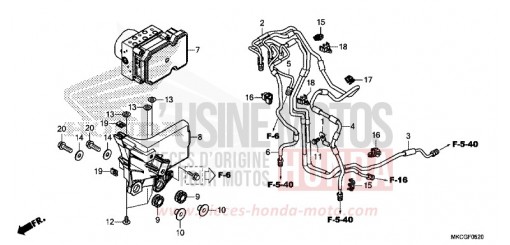 ABS MODULATOR GL1800BDL de 2020